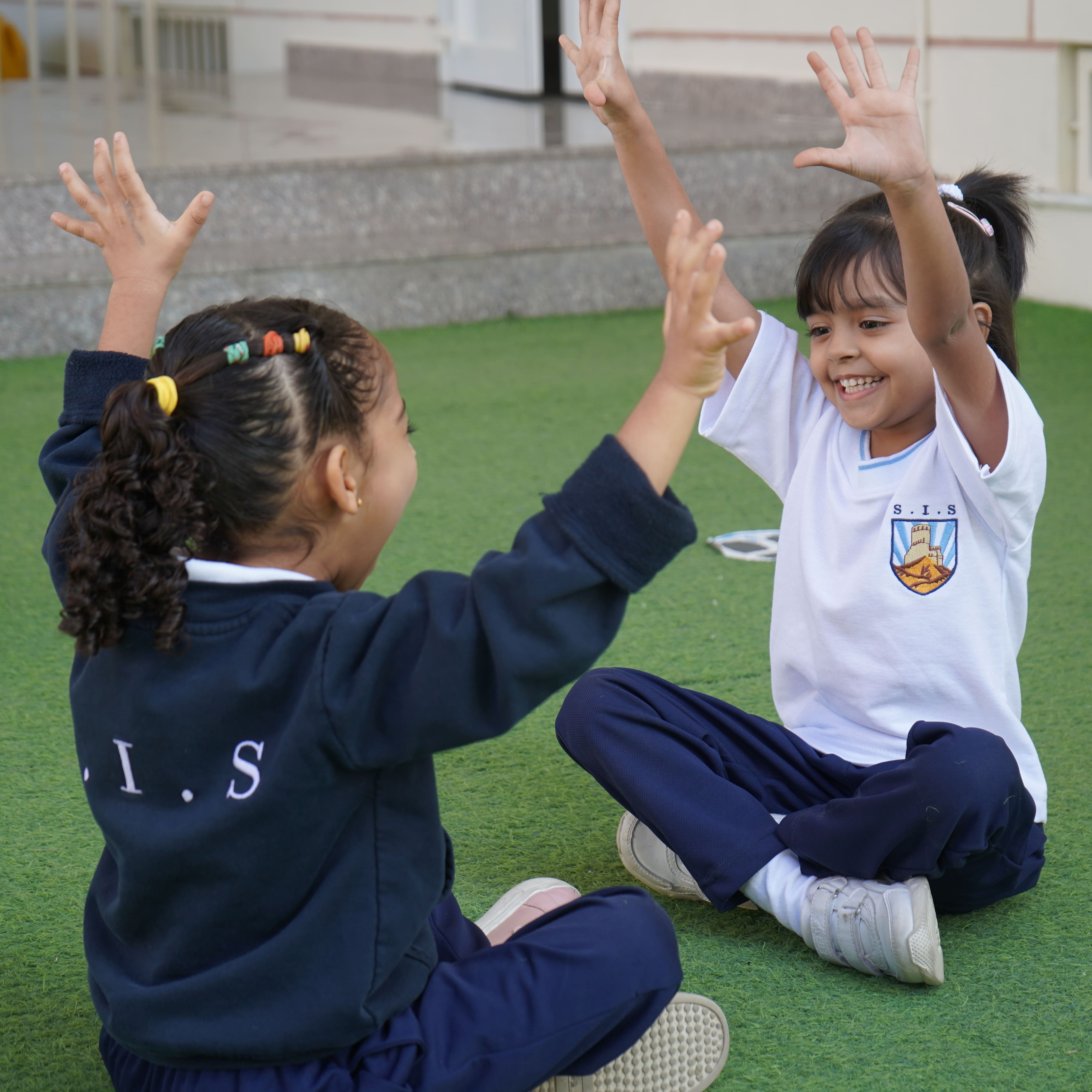 KG1 and KG2 an integrated program will cover the 7 areas of learning and development identified in the EYFS framework: